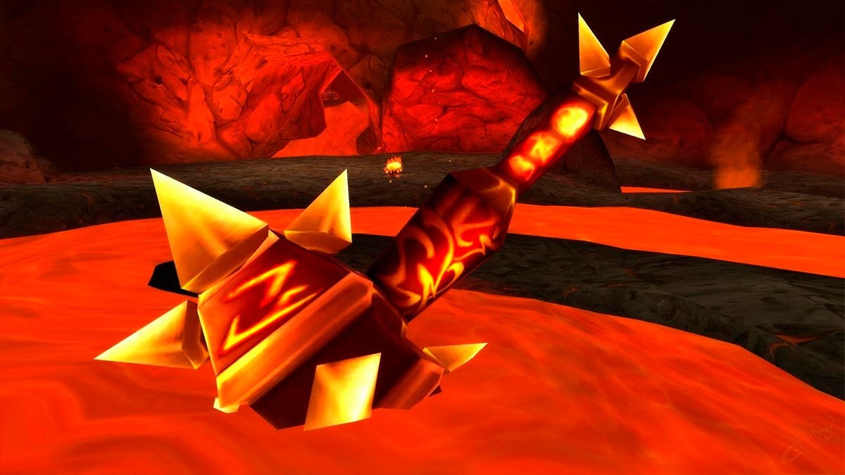 Sulfuras in Molten Core WoW.