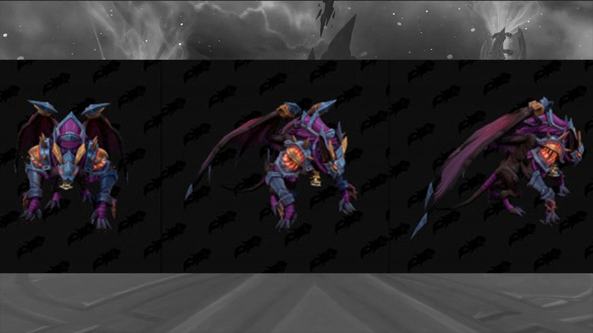 Astral Gladiator's Fel Bat mount in TWW Patch 11.2.