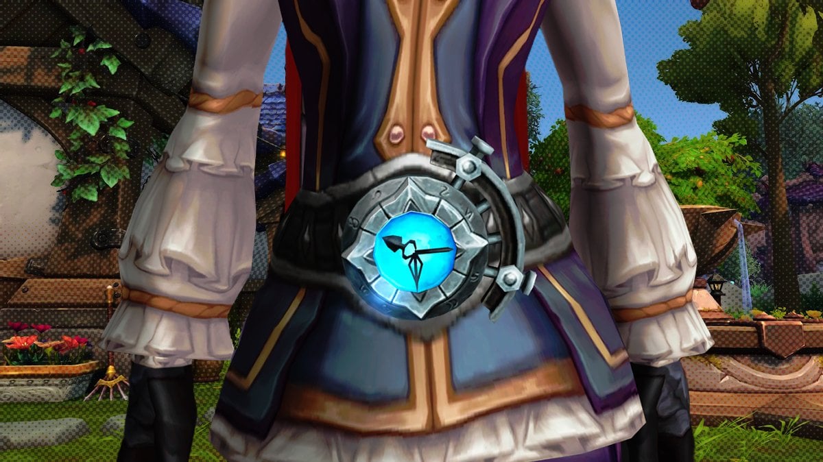 DISC Belt close-up model in-game.