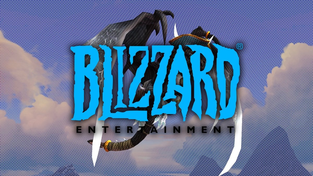 Blizzard logo on top of Chrono Corsair mount.