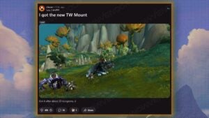 A Reddit post from Lazy_Cake999 user, claiming to get Chrono Corsair mount.