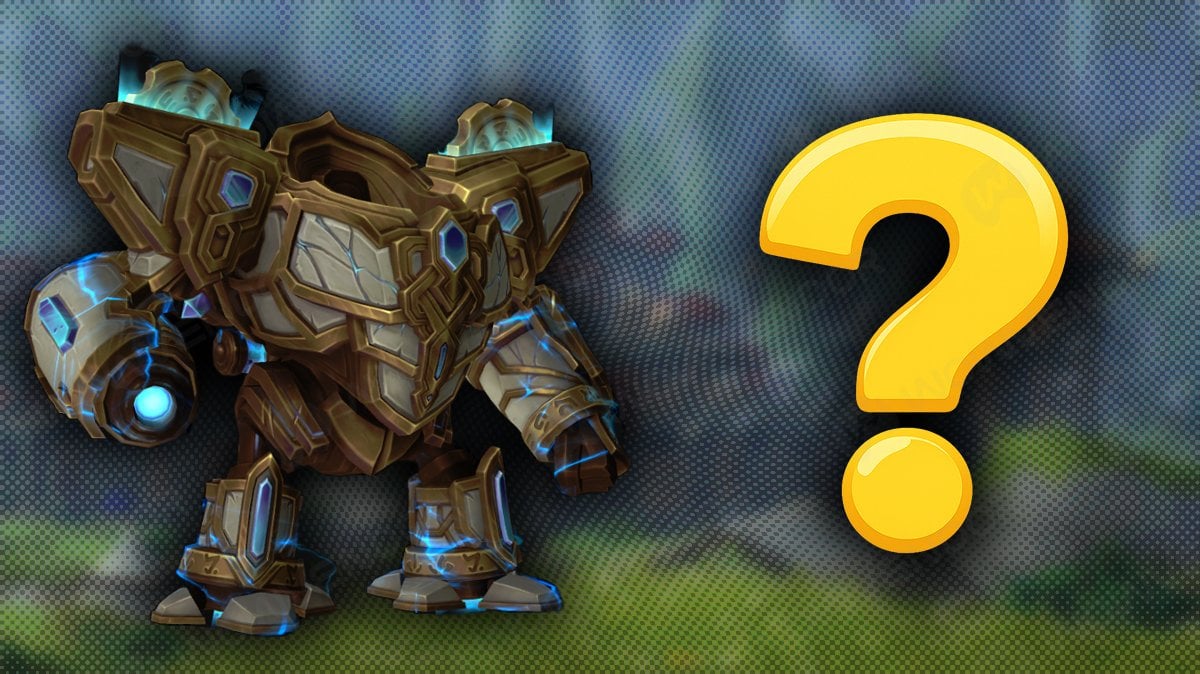 A question mark with the The War Within patch 11.1.7 mount OC91-Chariot.