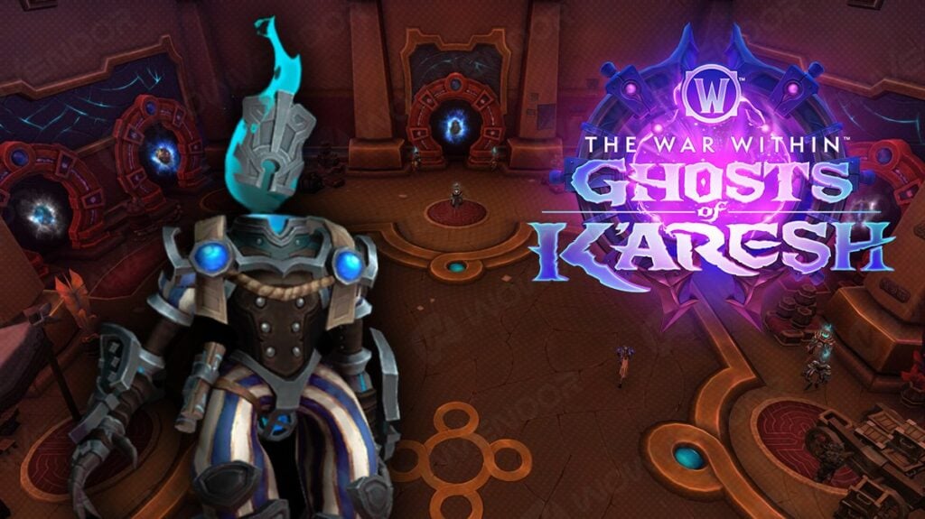 The War Within Ve'nari on top of new Bountiful Delves room in The War Within patch 11.2.