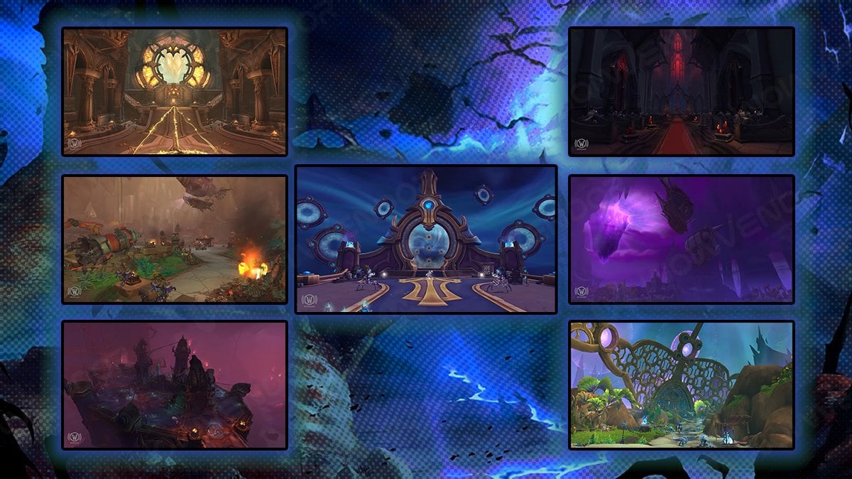 A showcase for The War Within Season 3 Mythic+ dungeon rotation.