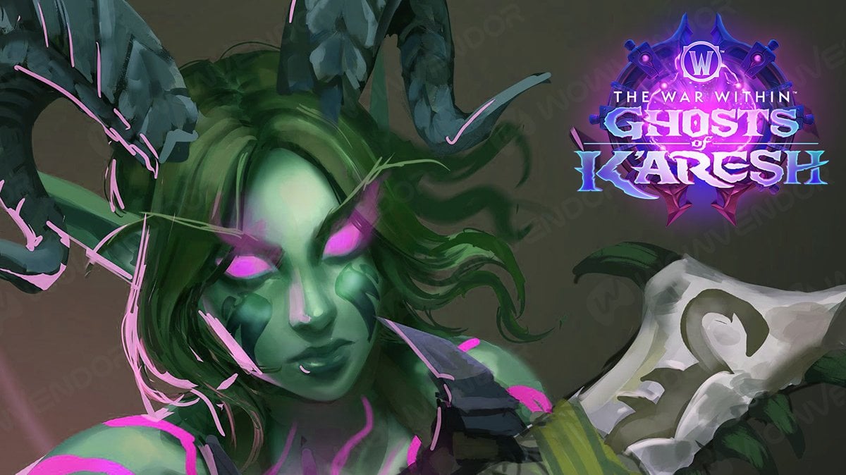 The War Within patch 11.2 Void Demon Hunter potential preview, with Ghosts of K'aresh.
