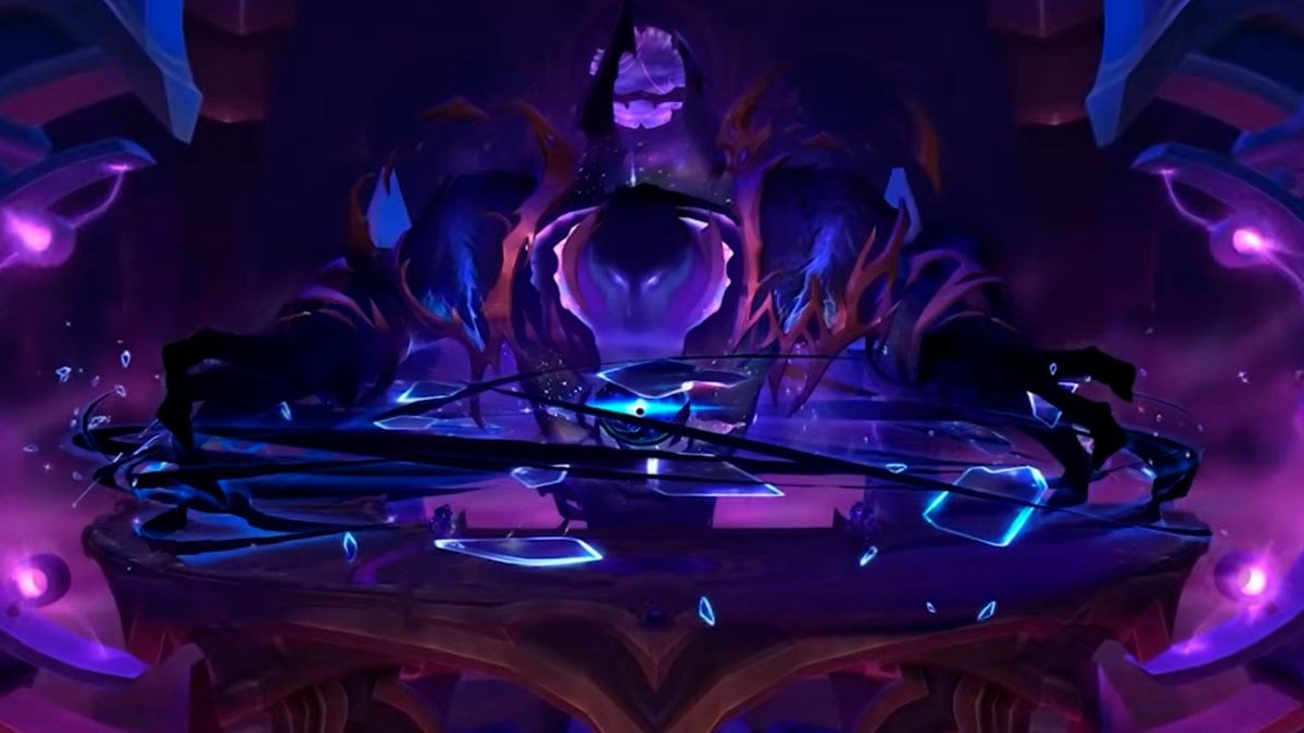 Void Lord Dimensius boss fight in TWW Patch 11.2.