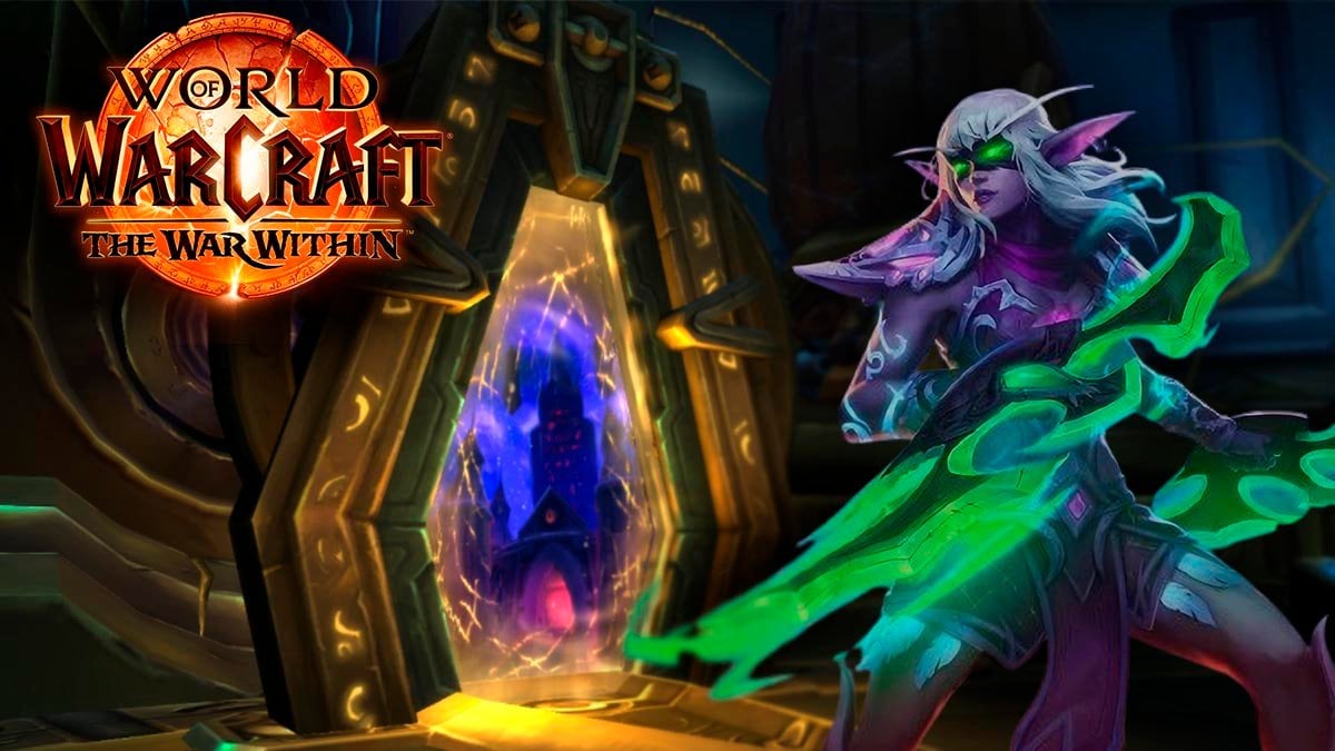 Demon Hunter in solo Horrific Visions Revisited WoW patch 11.1.5.