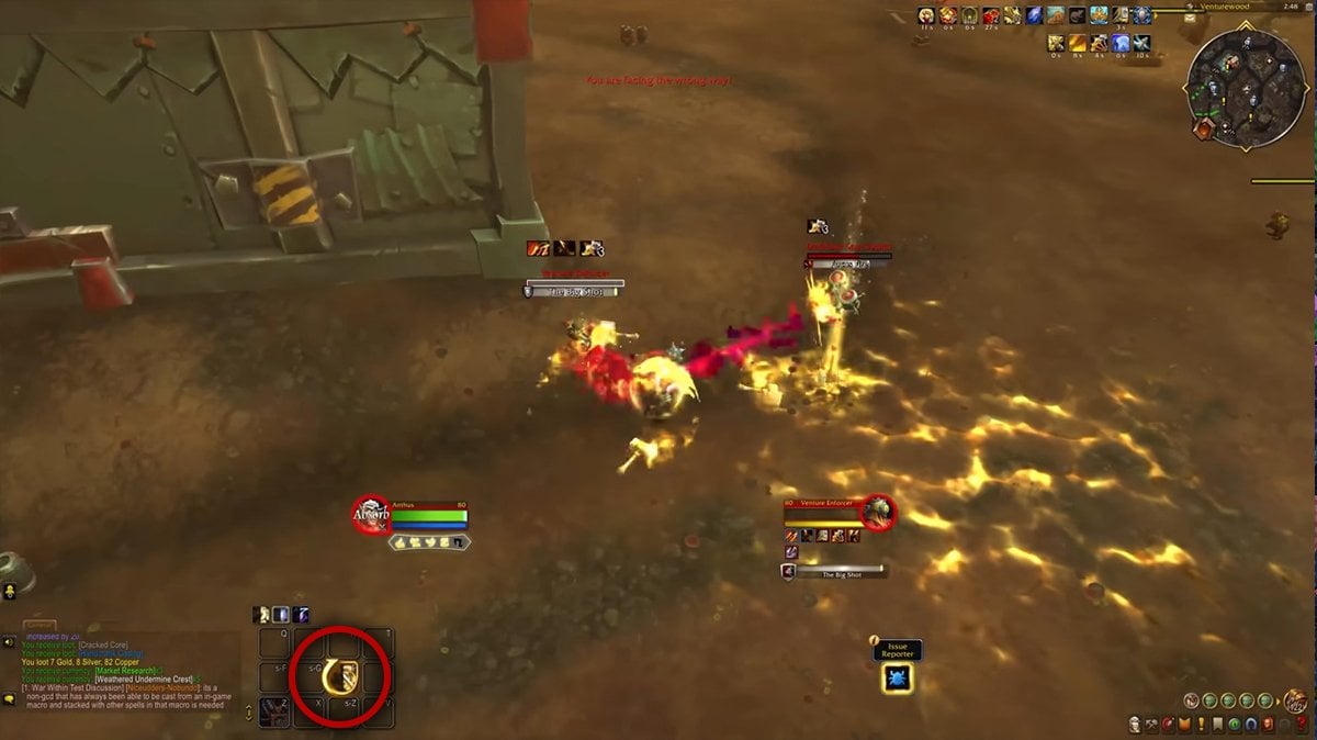 A Retribution Paladin using only One-Button Assistant feature in The War Within patch 11.1.7.
