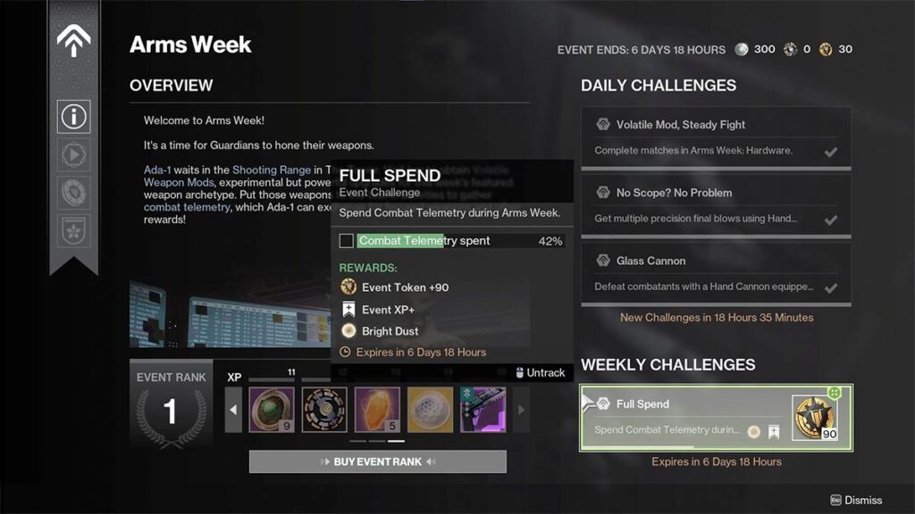 Destiny 2 Arms Week overview Everything you should know!