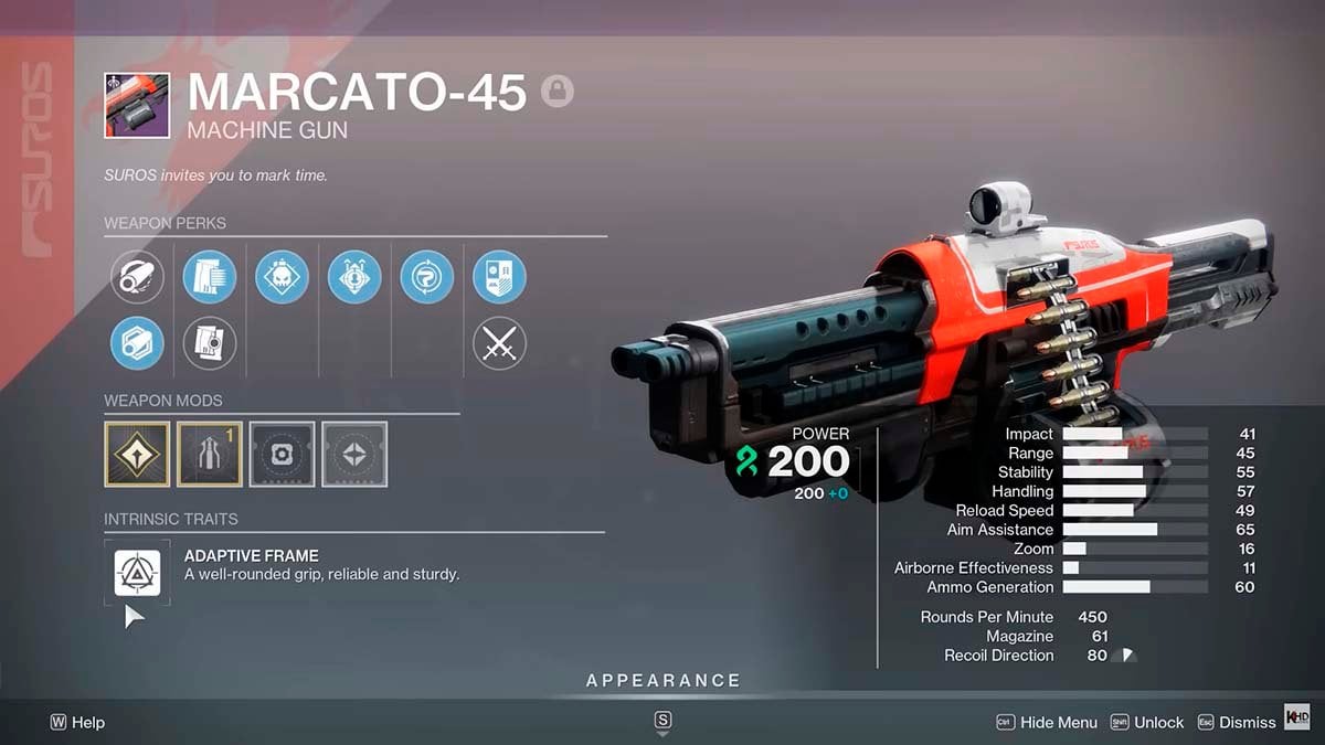 Top Suros weapons in Destiny 2.