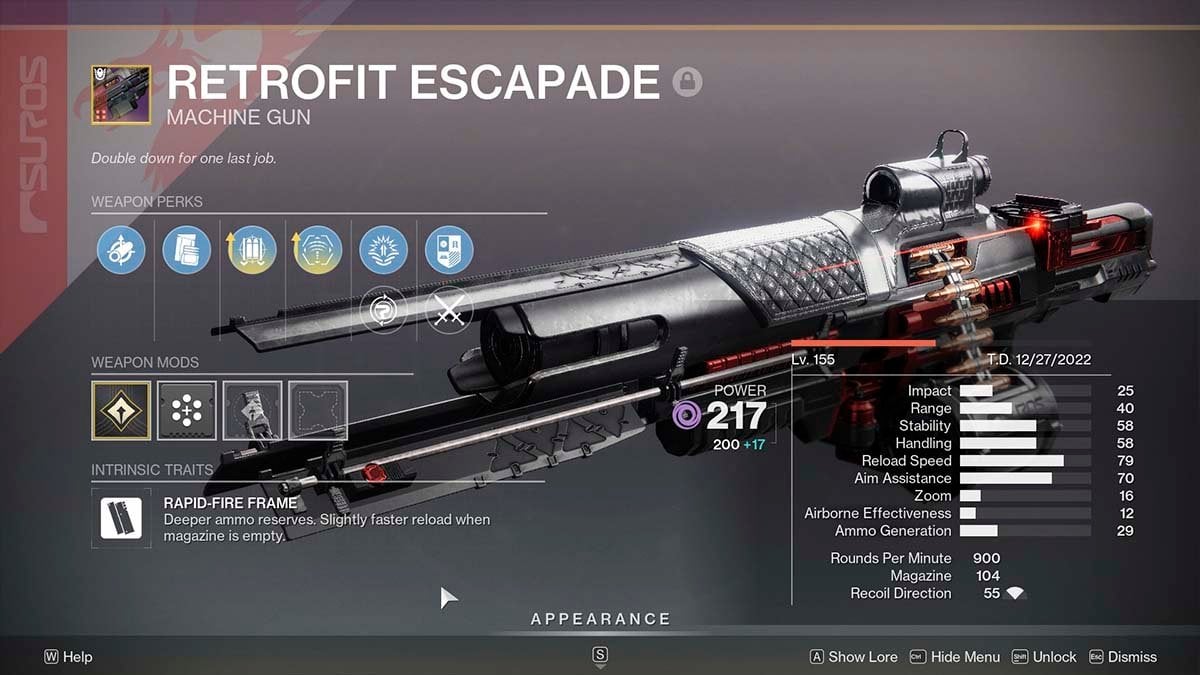 Best Suros weapons in Destiny 2.