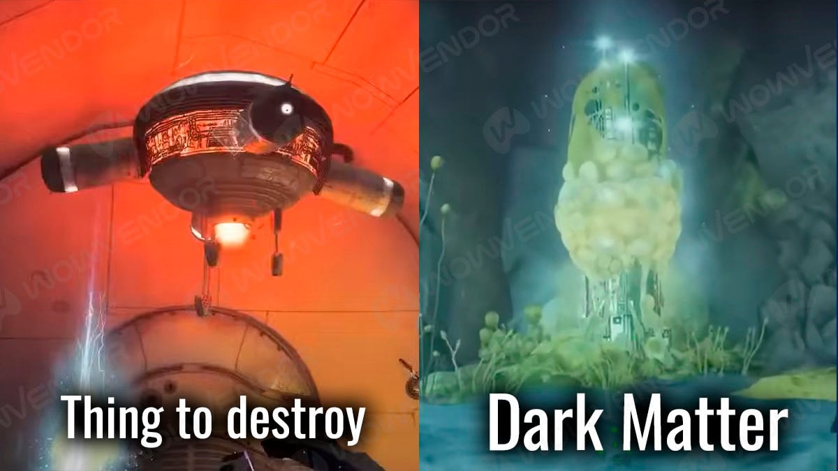 Dark Matter station in Edge of Fate.