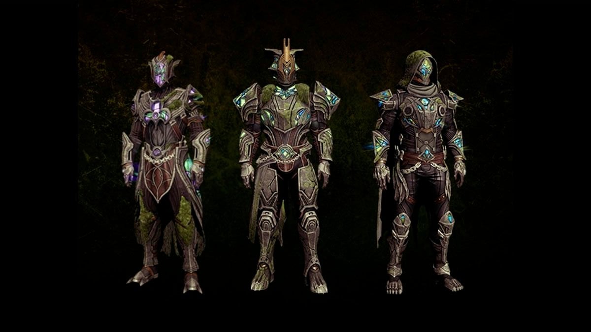 Edge of Fate Eververse grey armor set.