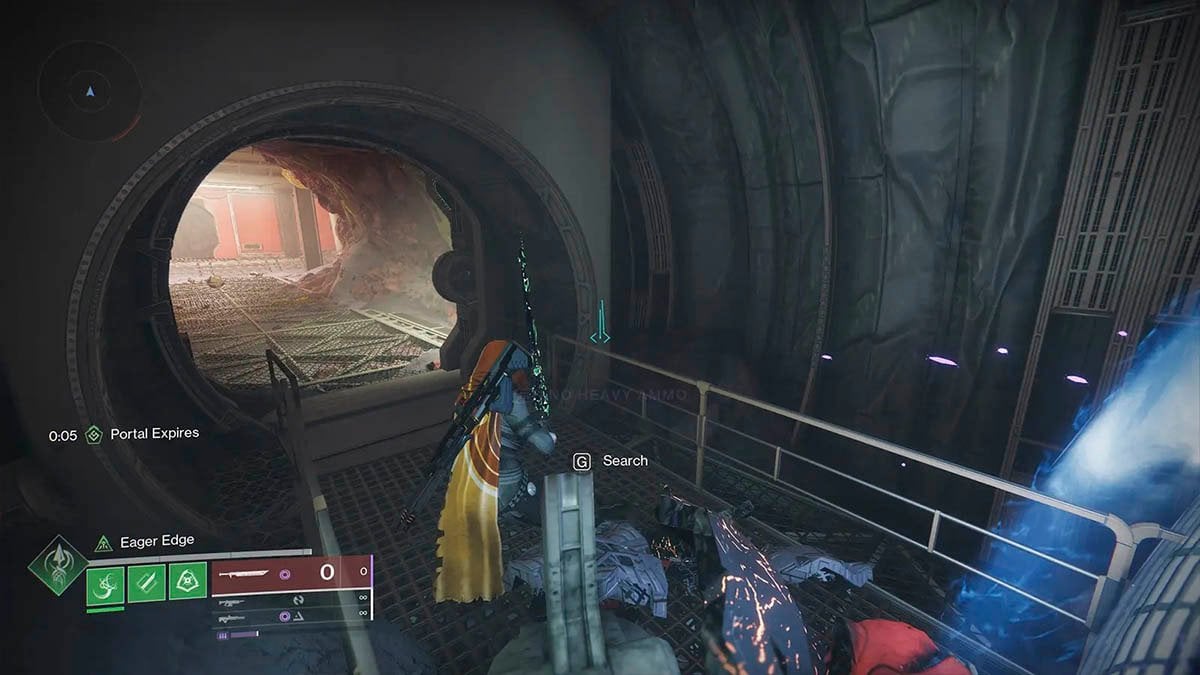 Graviton Spike teleport is not active.