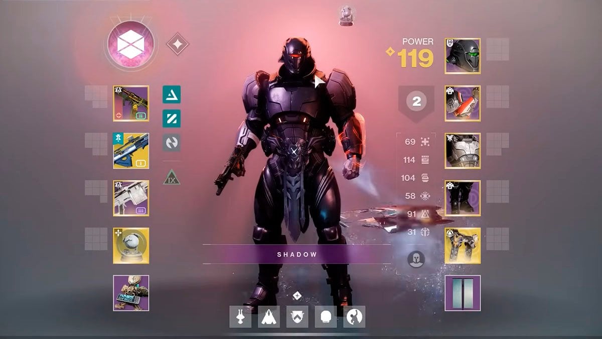 Prismatic Titan gear for Edge of Fate legendary campaign.