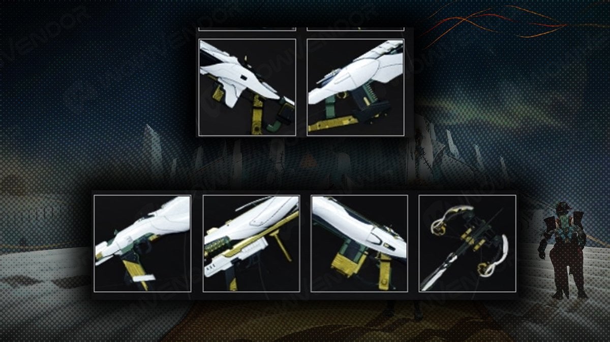 Destiny 2: The Desert Perpetual loot Weapons icons showcase.