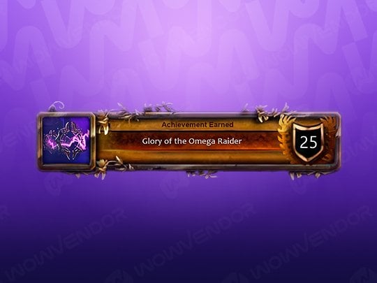 Glory of the Omega Raider achievement