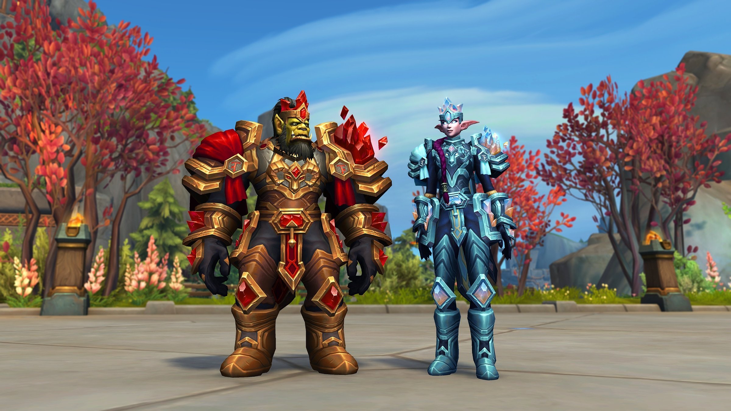 September Trading post Armor transmogs