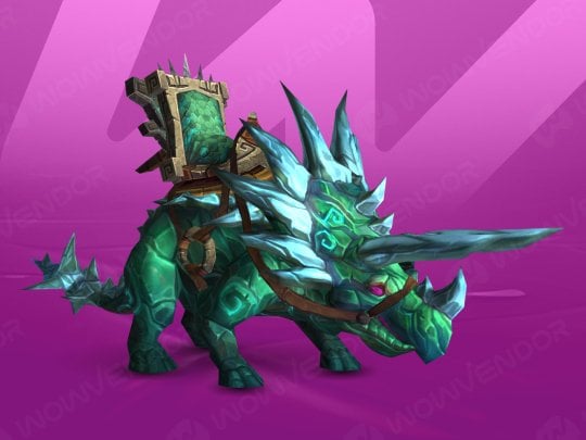 Pandaria Classic Reins of the Jade Primordial Direhorn Boost