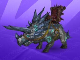 Pandaria Classic Reins of the Slate Primordial Direhorn Boost