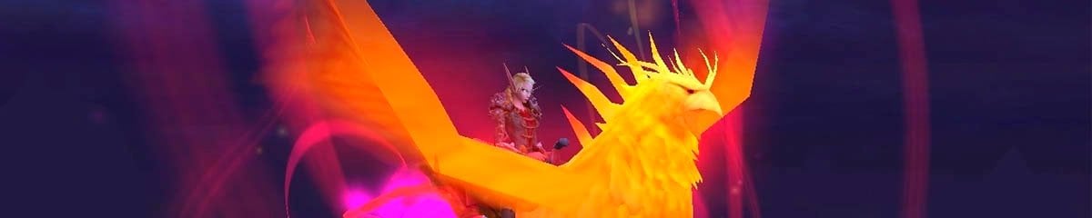 Ashes of Al’ar mount in Collector’s Bounty event.