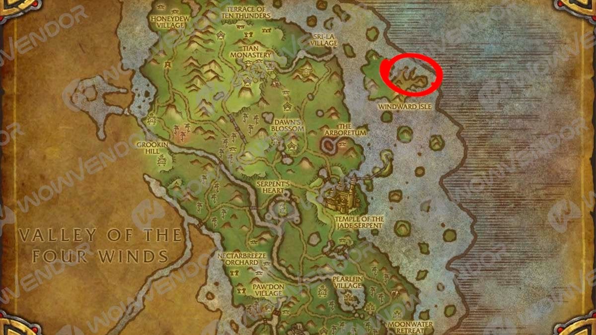 MoP Classic gold farming spot: Windward Isle.