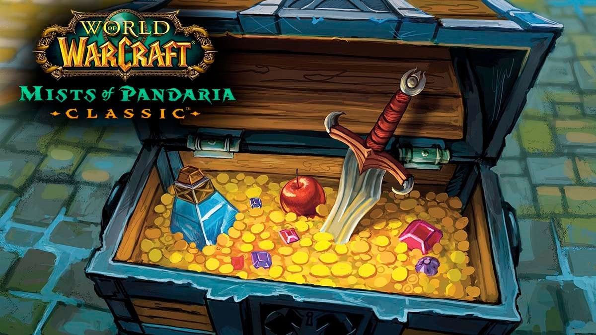Chest of gold in MoP Classic.