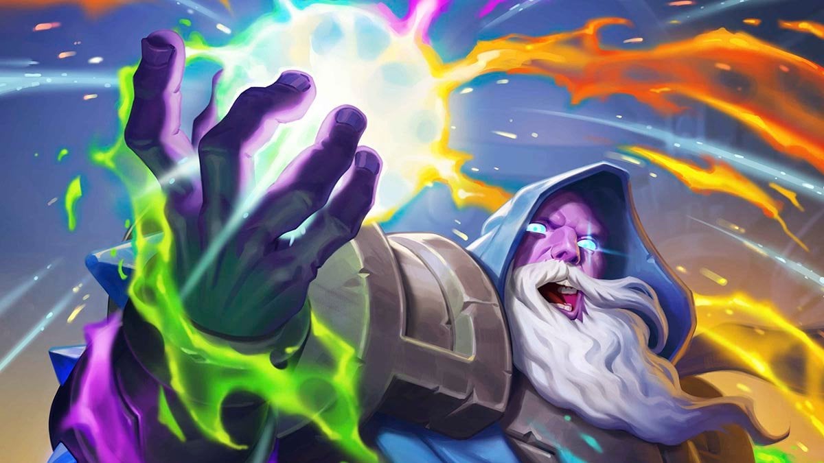 Norgannon with glowing sphere art.