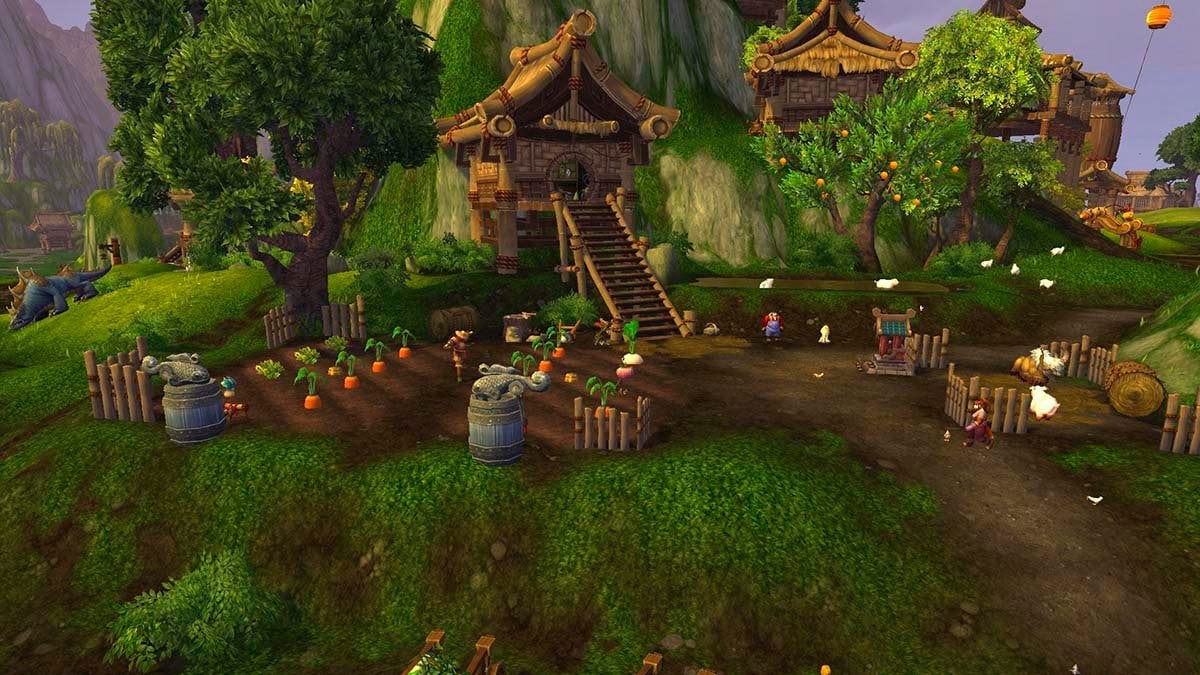 Garden in Mists of Pandaria Classic WoW.