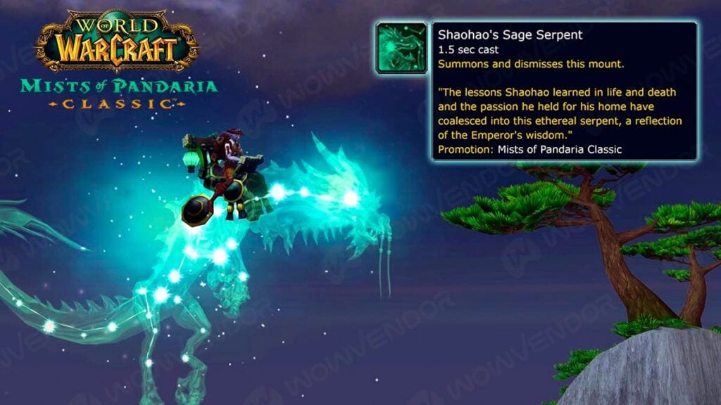 How to get Shaohao's Sage Serpent mount in The War Within Patch 11.1.7 guide.