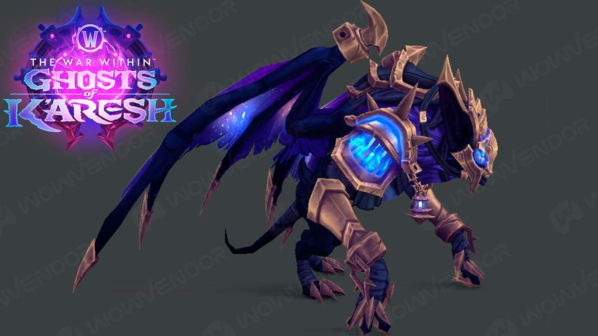 Astral Gladiator’s Fel Bat new model for The War Within Patch 11.2.