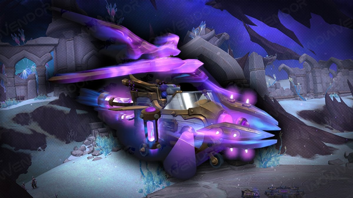 The War Within Season 3 Delver's Mana-Skimmer Schematic: Hyperdrive mount model.