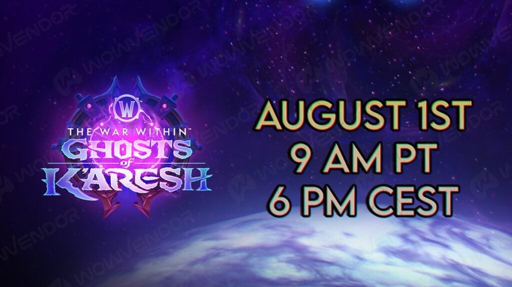 Ghosts of K'aresh new patch 11.2 secret teaser.