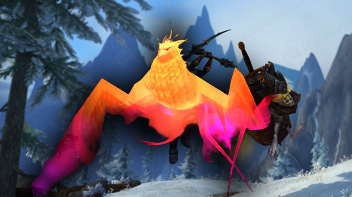 Ashes of Al'ar mount model.