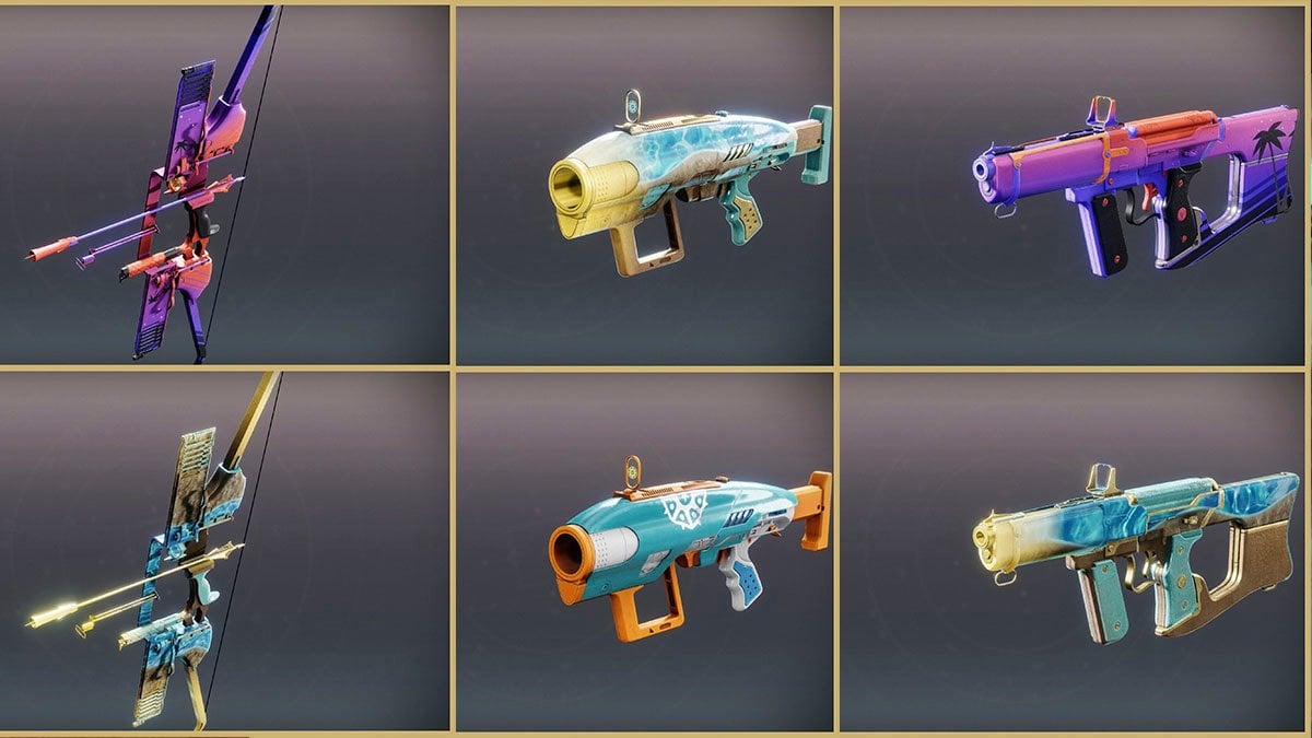 Solstice 2025 weapons in Destiny 2.