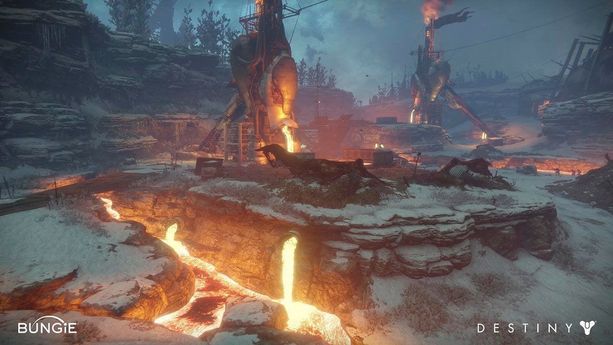 Plaguelands in Destiny 1 view.