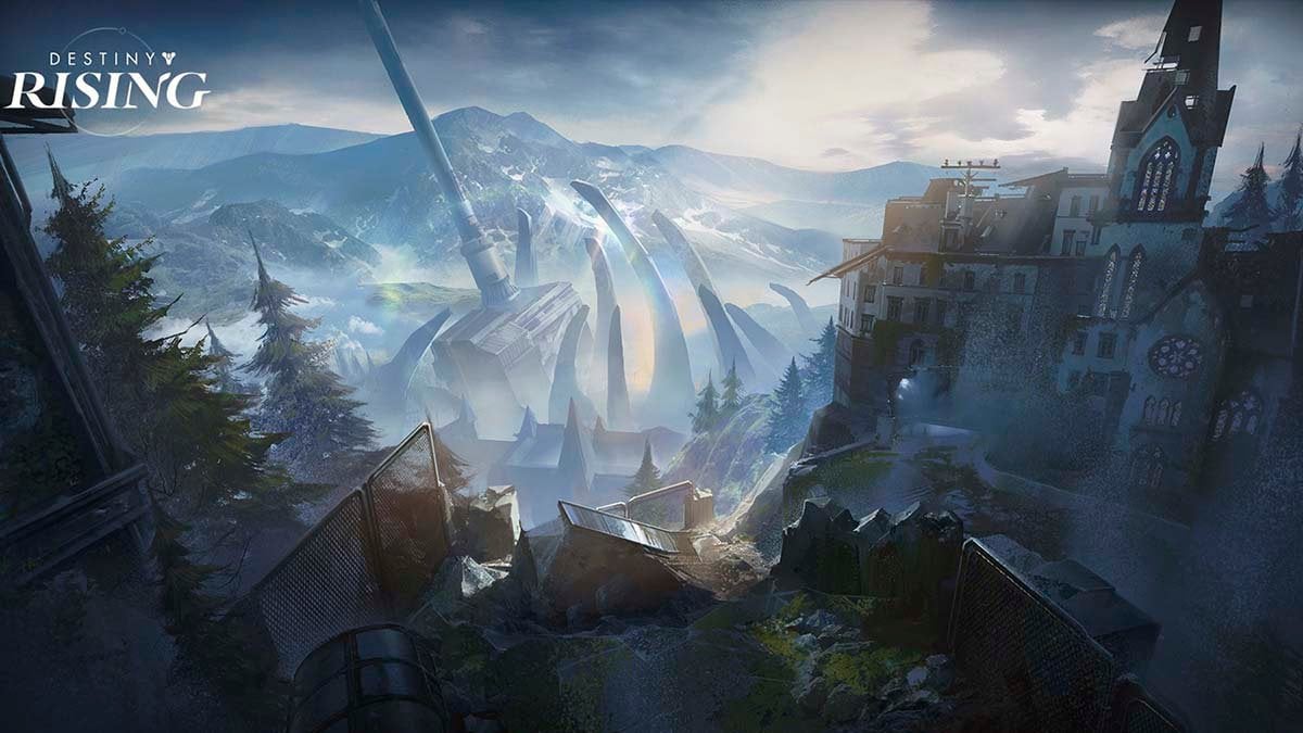 Destiny Rising Last City concept art.