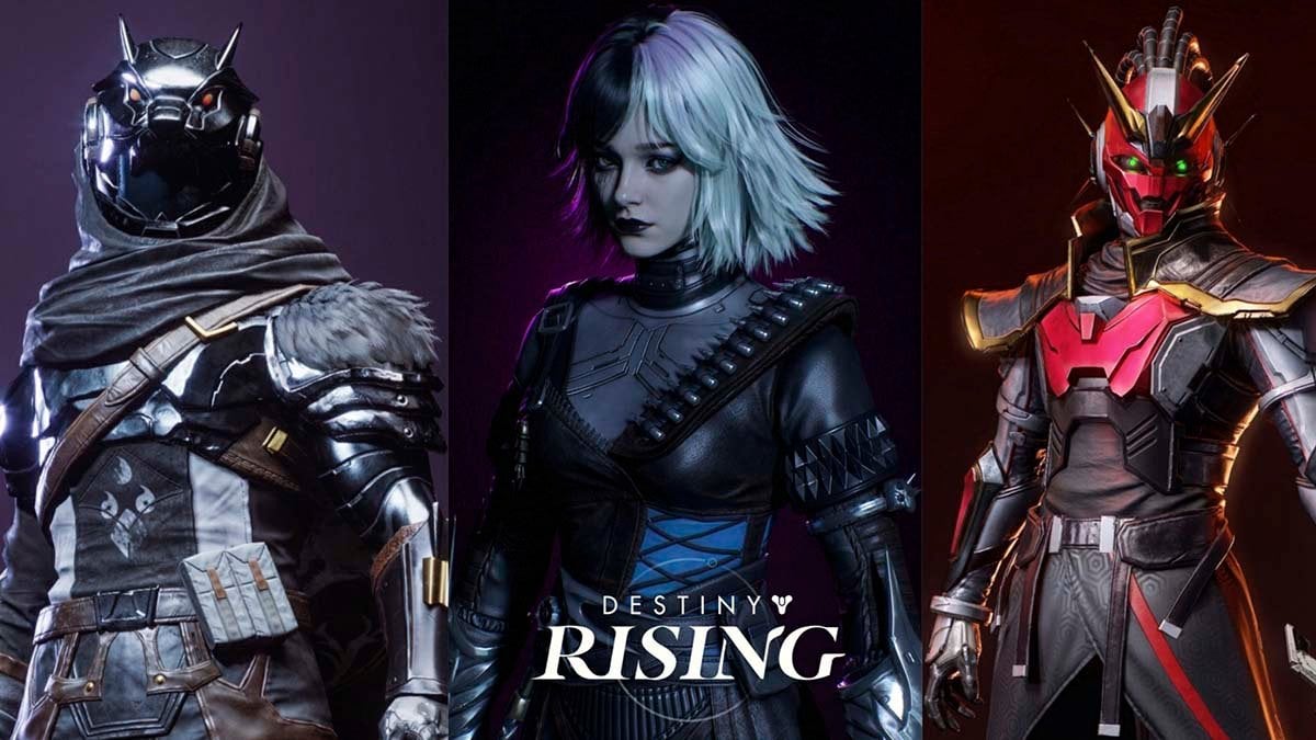 Destiny Rising characters preview.