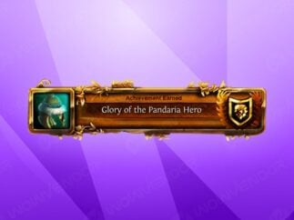 Buy MoP Classic Glory of the Pandaria Hero achievement boosting