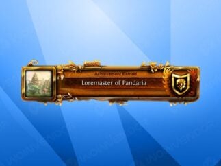 Buy MoP Classic Loremaster of Pandaria Achievement boosting