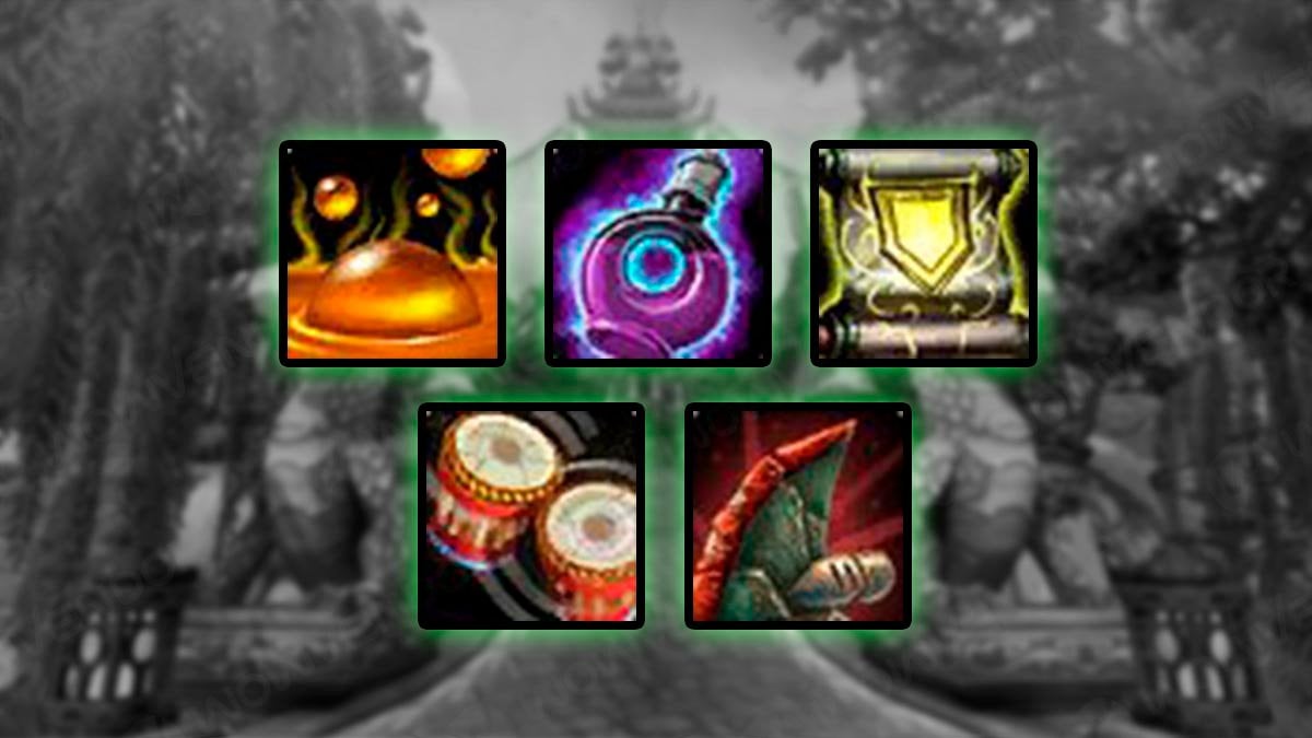 Challenge Mode consumables in Pandaria Classic.