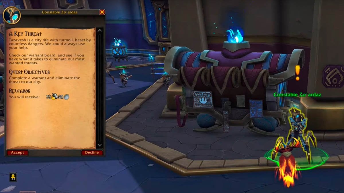 Ethereal Strands quests for Reshii Wraps upgrade.