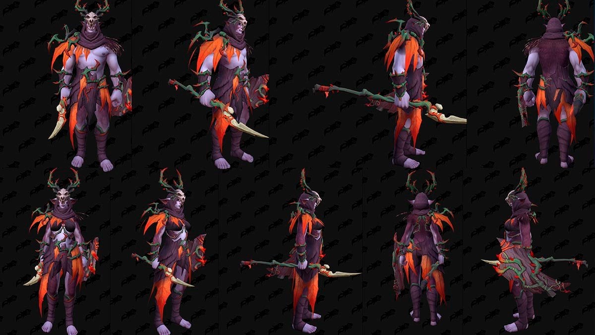 Haranir Heritage Armor in WoW Midnight.