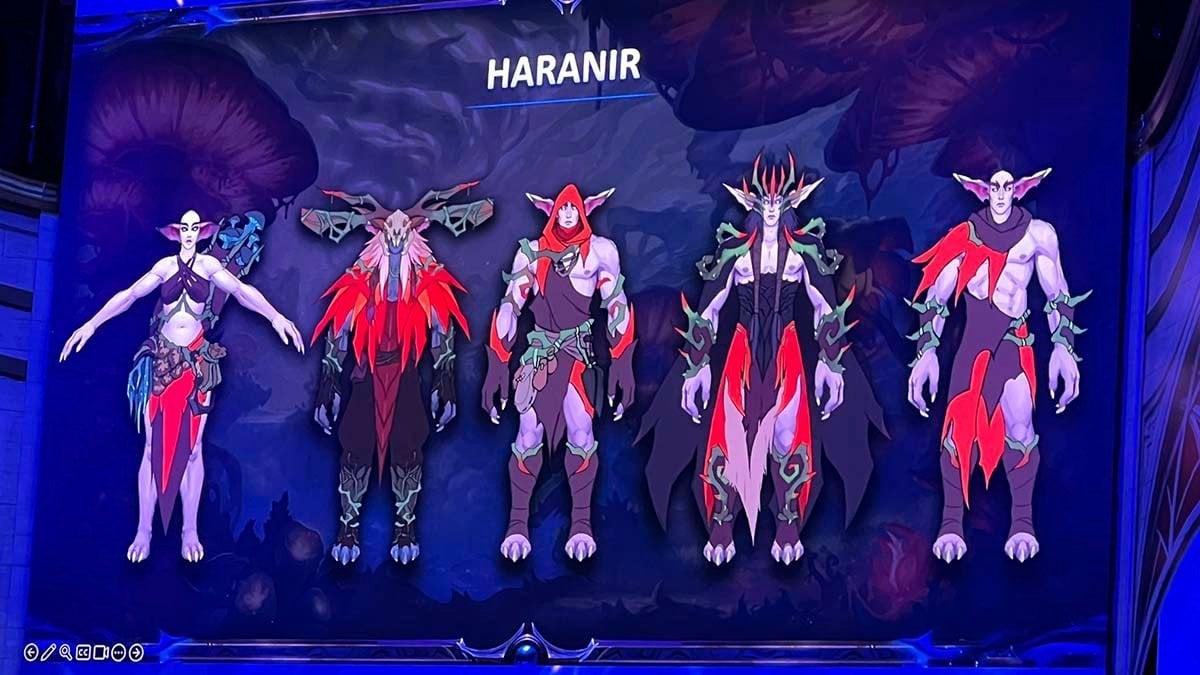 Haranir first look in WoW Midnight.