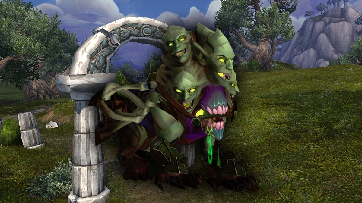 Legion Remix rewards mounts Bilebound Ur'zul mount banner image.