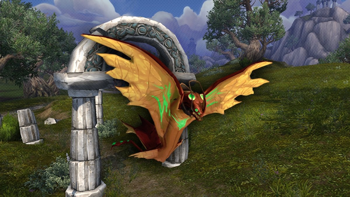 Legion Remix rewards mounts Bloodtooth Mana Ray banner image.