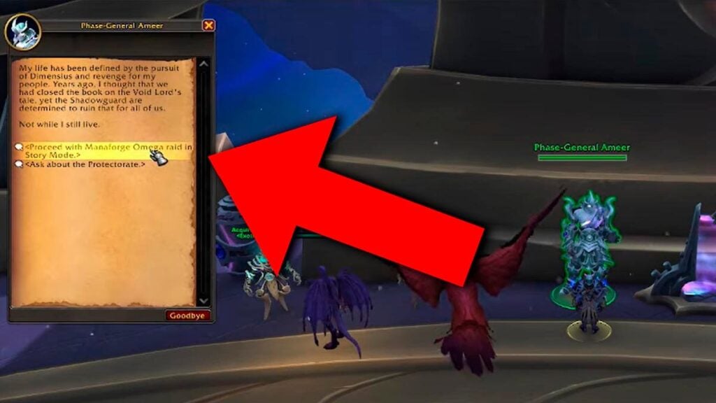 How to start Manaforge Omega Story Mode guide.
