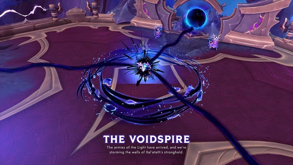 The Voidspire raid in Midnight WoW.