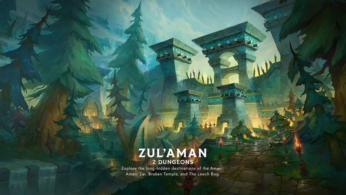 Zul'Aman new WoW Midnight zone.
