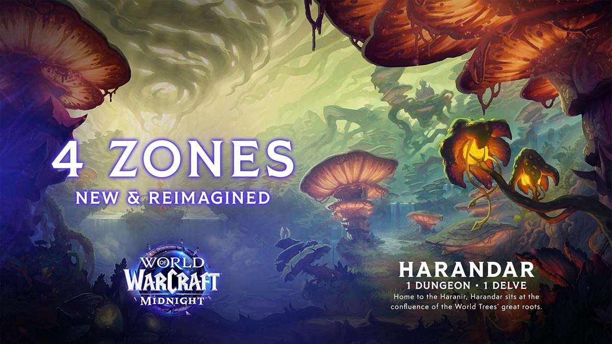 Harandar new WoW Midnight zone.